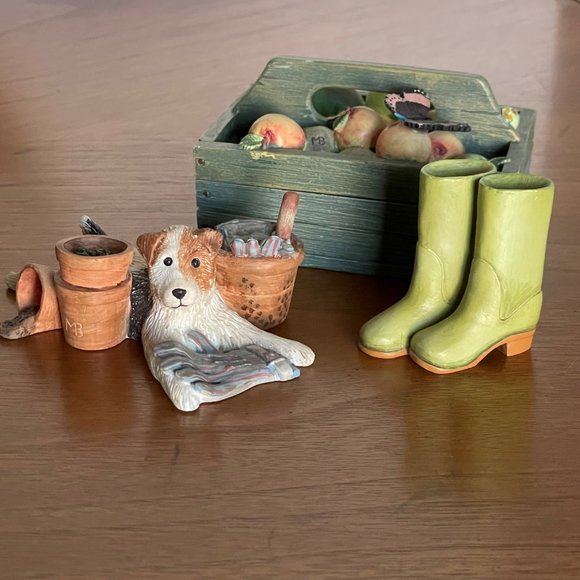 Marjolein Bastin Nature's Sketchbook For Hallmark Fruit/Butterfly Trinket Box - Picture 13 of 13